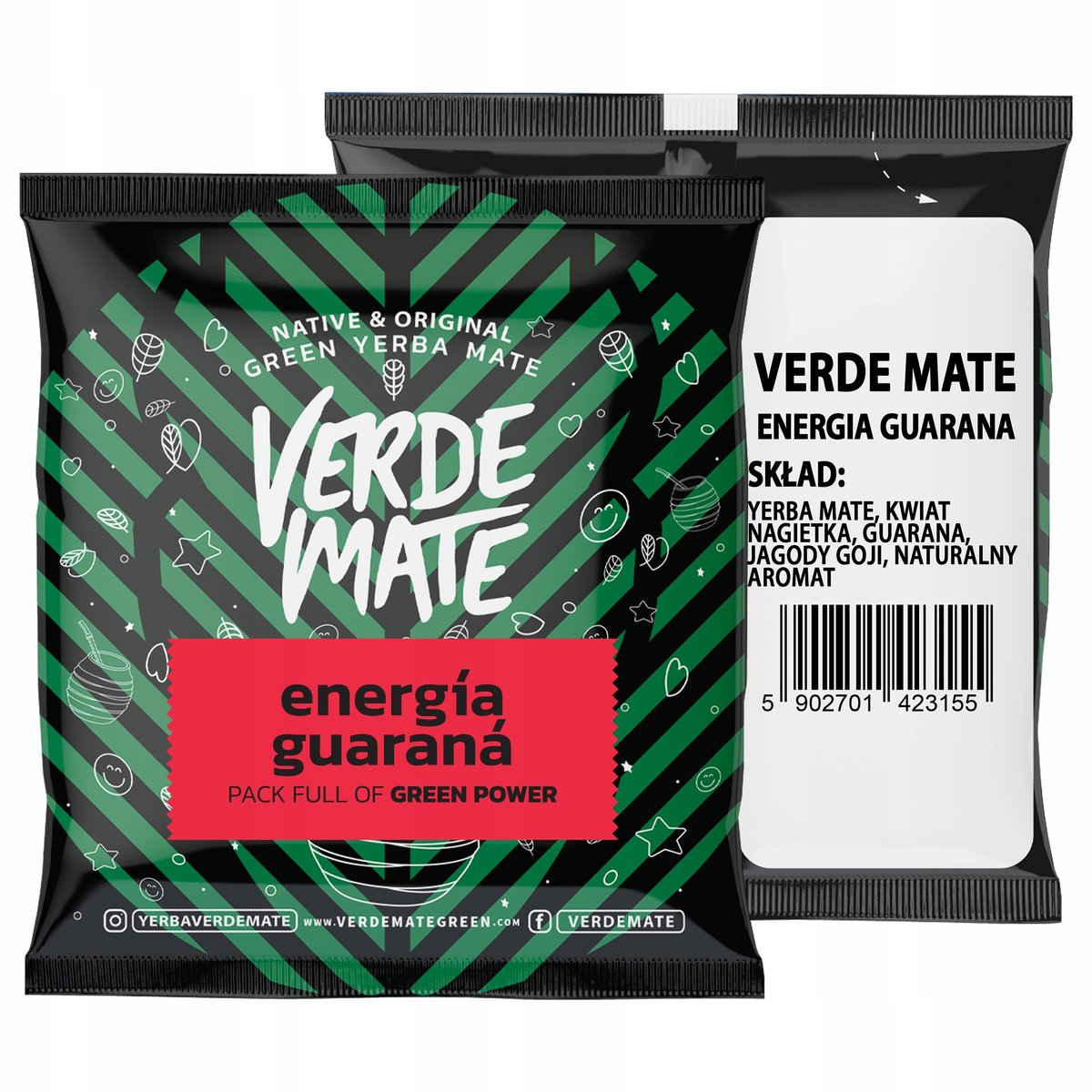 Verde Mate Green Mate Energy Guarana 50g