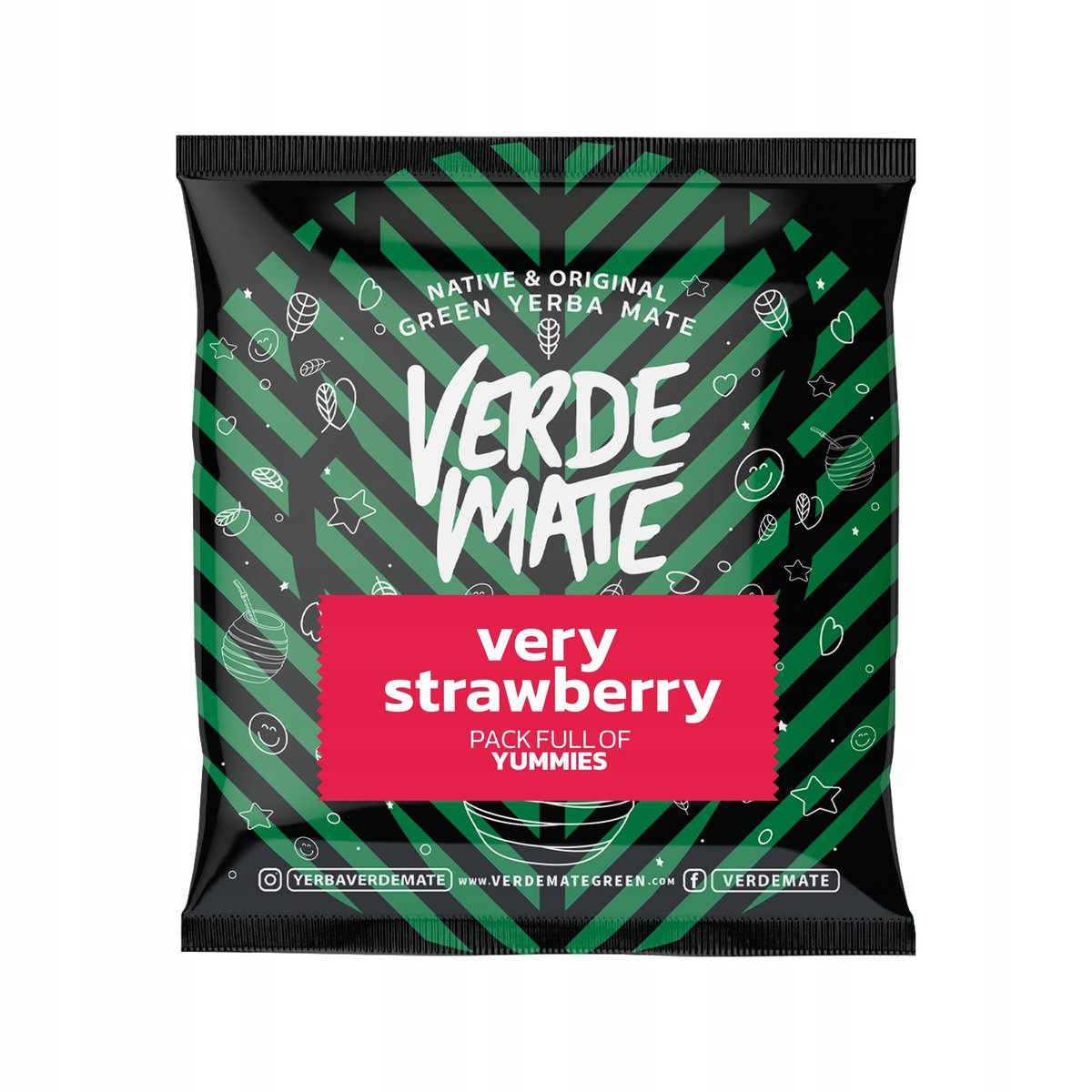 Yerba Verde Mate Green Very Strawberry 50g próbka