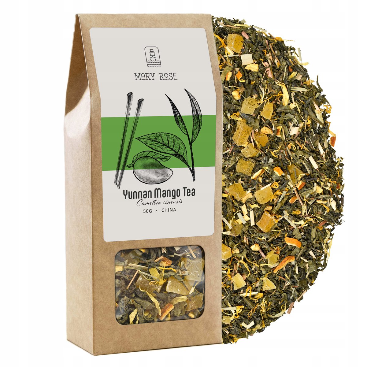 Mary Rose Herbata Yunnan Mango 50g