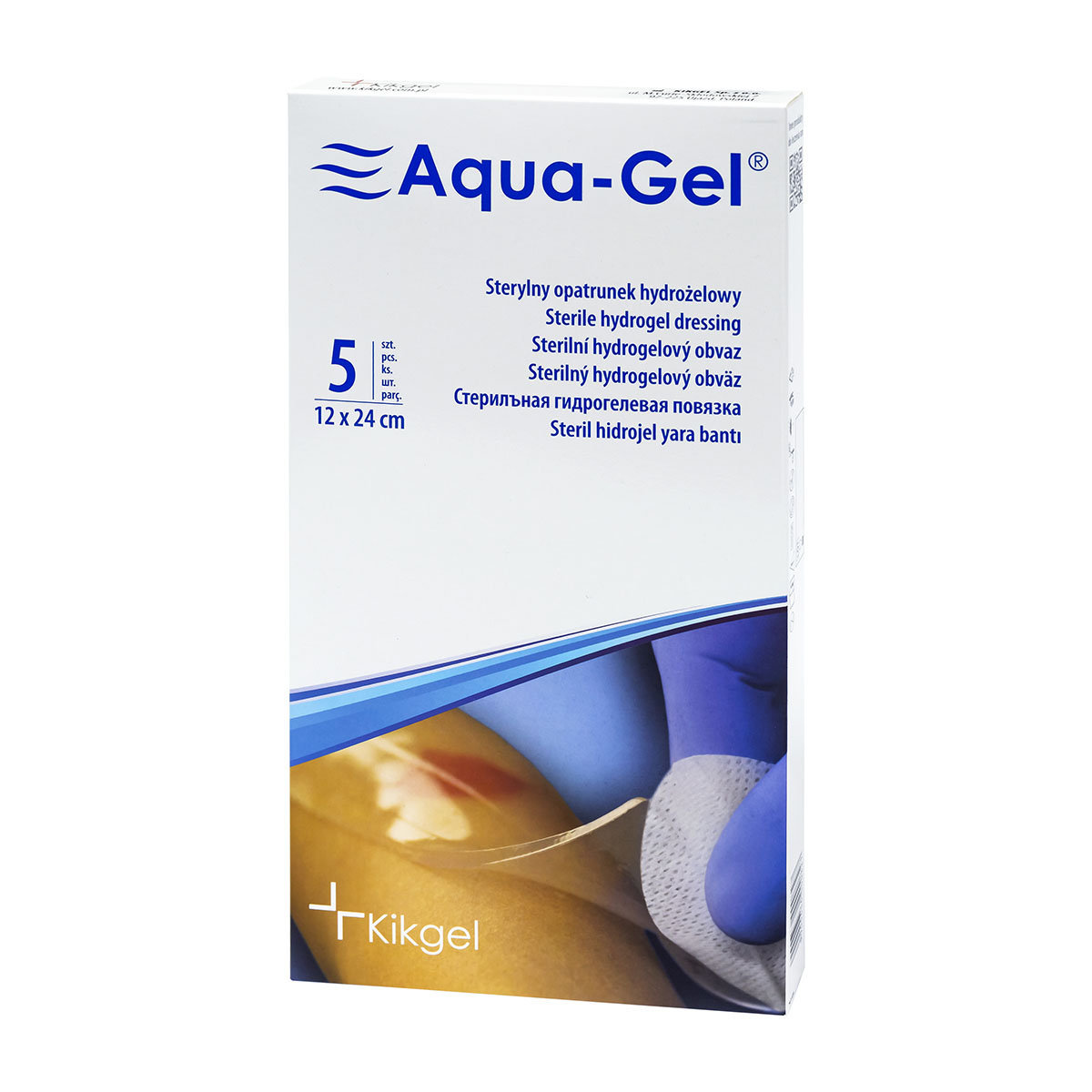 Aqua-Gel - Opatrunek 12 x 24 cm