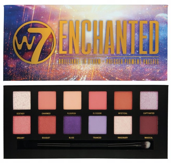 W7 Enchanted Eye Colour Palette Paleta 12 Cieni Do Powiek