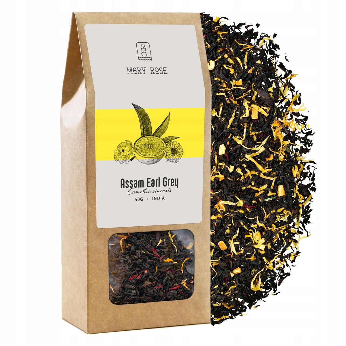 Mary Rose Herbata Assam Earl Grey 50g