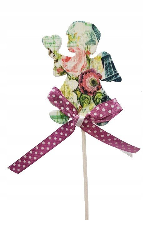 PIK PIKI ANIOŁEK NA PIKU OZDOBA 31CM 1SZT