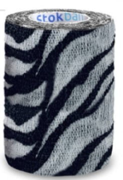 Stokban, Bandaż 7,5cm Zebra