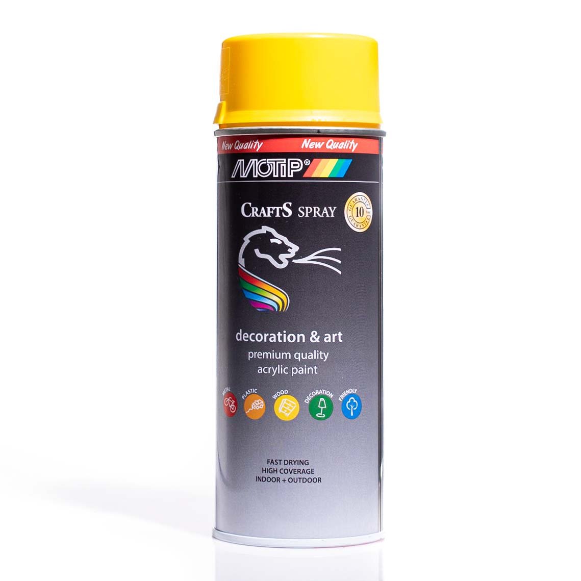Crafts Lakier Akrylowy Ral 1021 Żółty