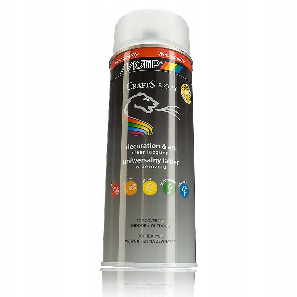 Crafts Lakier Bezbarwny Mat Premium Spray 400Ml