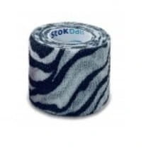 Bandaż Elastyczny Kohezyjny 4,5m x5cm Zebra
