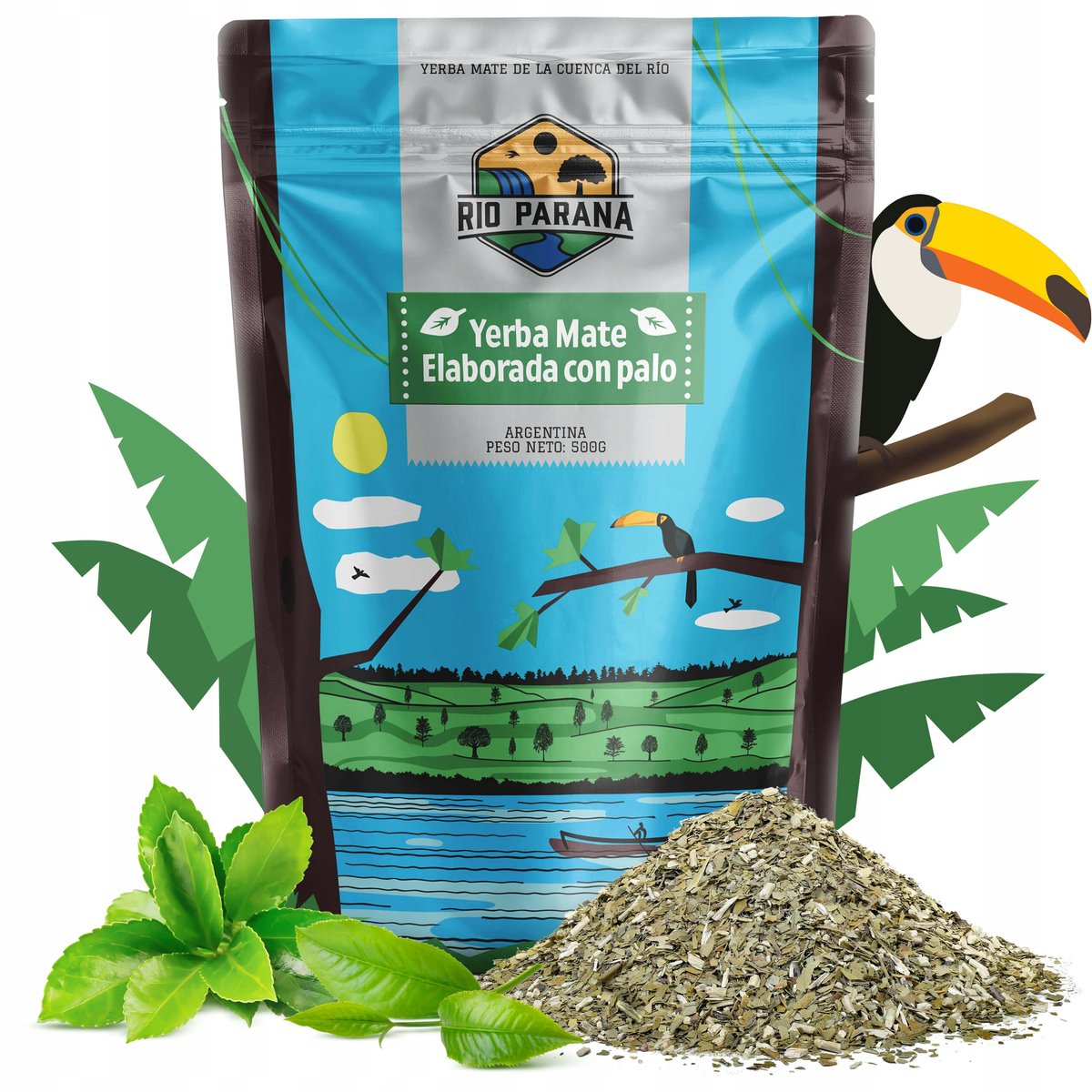 Yerba Mate RIO PARANA KLASYCZNA 500g ELABORADA