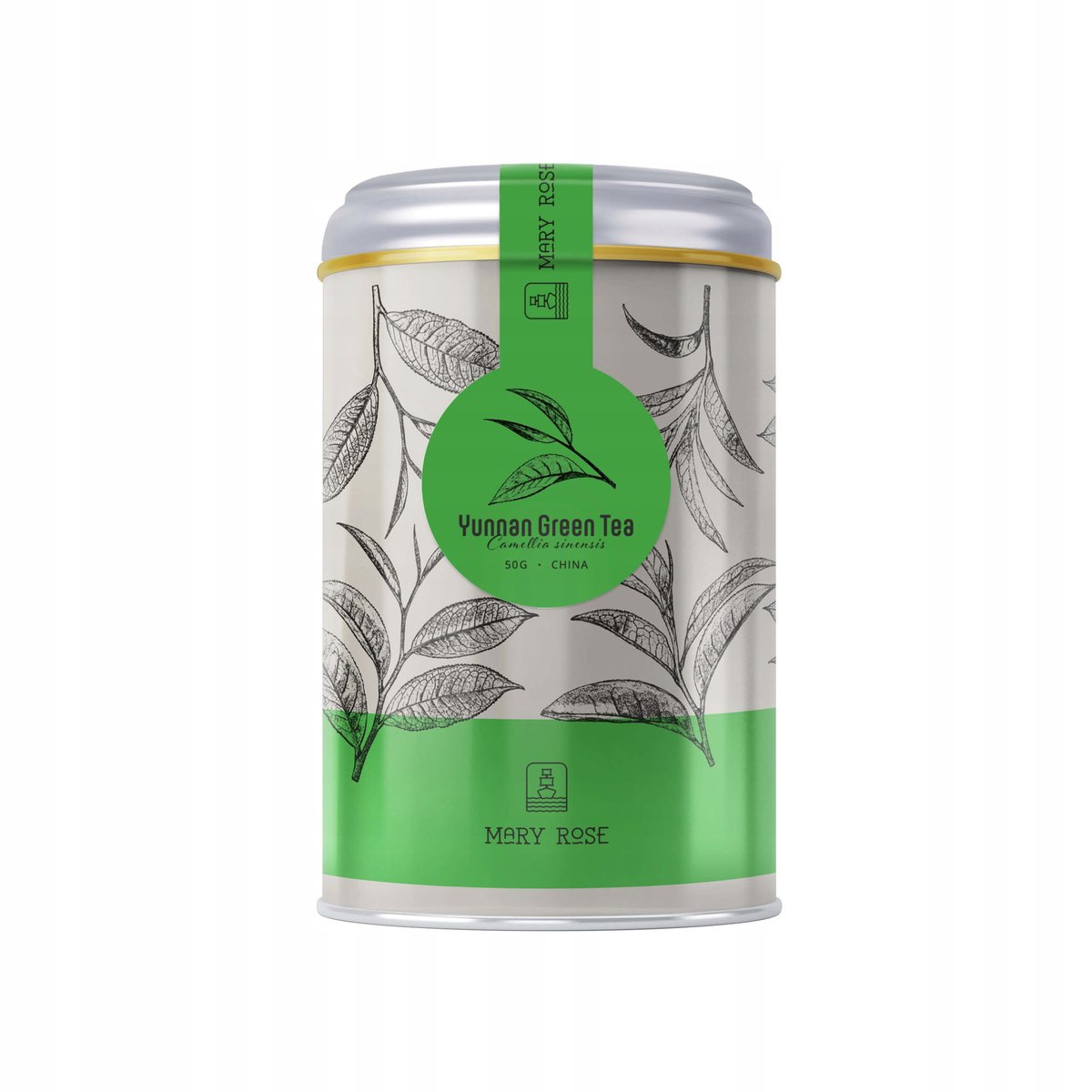 Mary Rose Herbata Zielona Yunnan w puszce 50 g