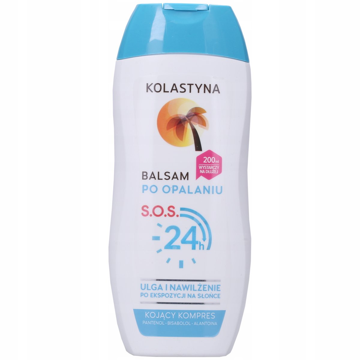 Фото - Крем і лосьйон Kolastyna balsam po opalaniu S.O.S. 24h 200 ml