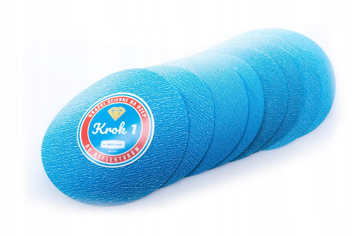 e-lakiernik KRĄŻKI ŚCIERNE DO REFLEKTORÓW LAMP 8sz