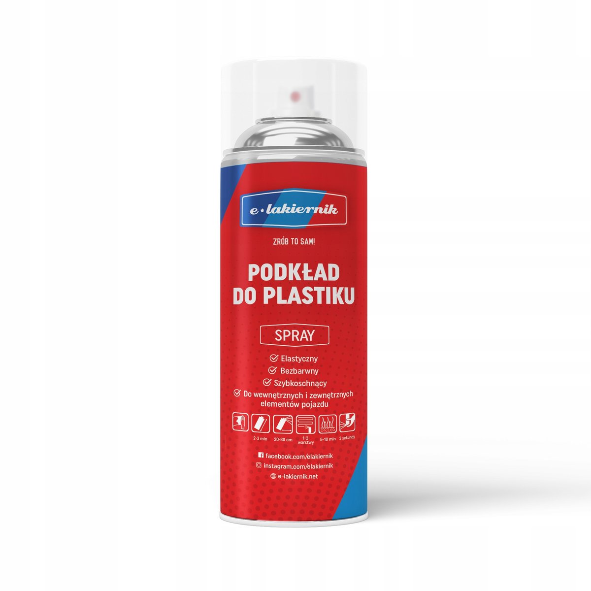 e-lakiernik PODKŁAD DO PLASTIKU SPRAY 400ml