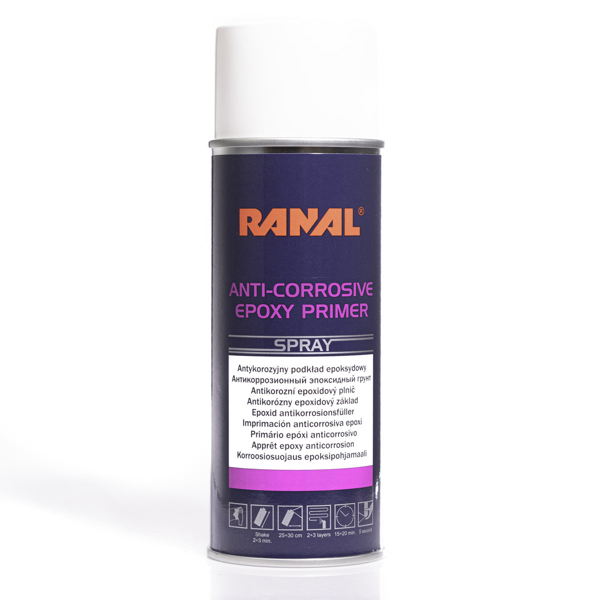 Ranal Antykorozyjny Podkład Epoksydowy Spray 400Ml