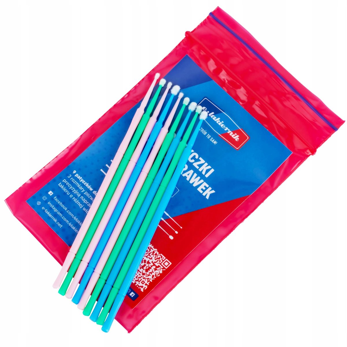 e-lakiernik PATYCZKI DO ZAPRAWEK 9 SZT. 3 ROZMIARY