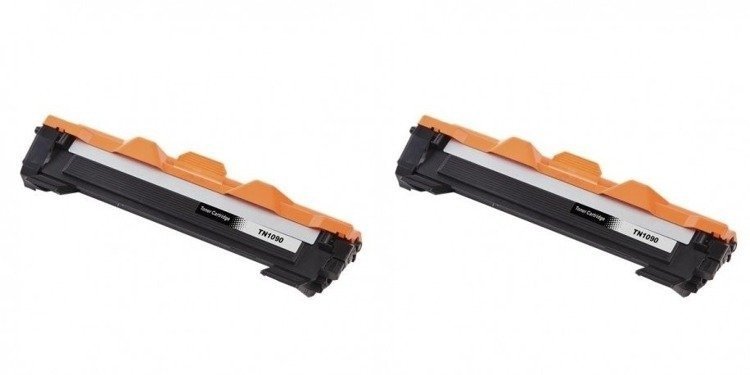 Zestaw 2x Toner do Brother TN1090 HL-1222we DCP-1622WE czarny nowy zamiennik