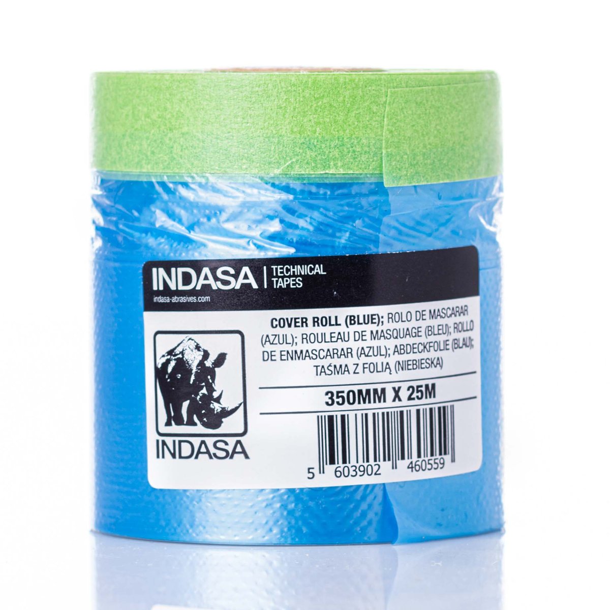 Indasa Folia Malarska Z Taśmą Maskująca 35Cm X 25M