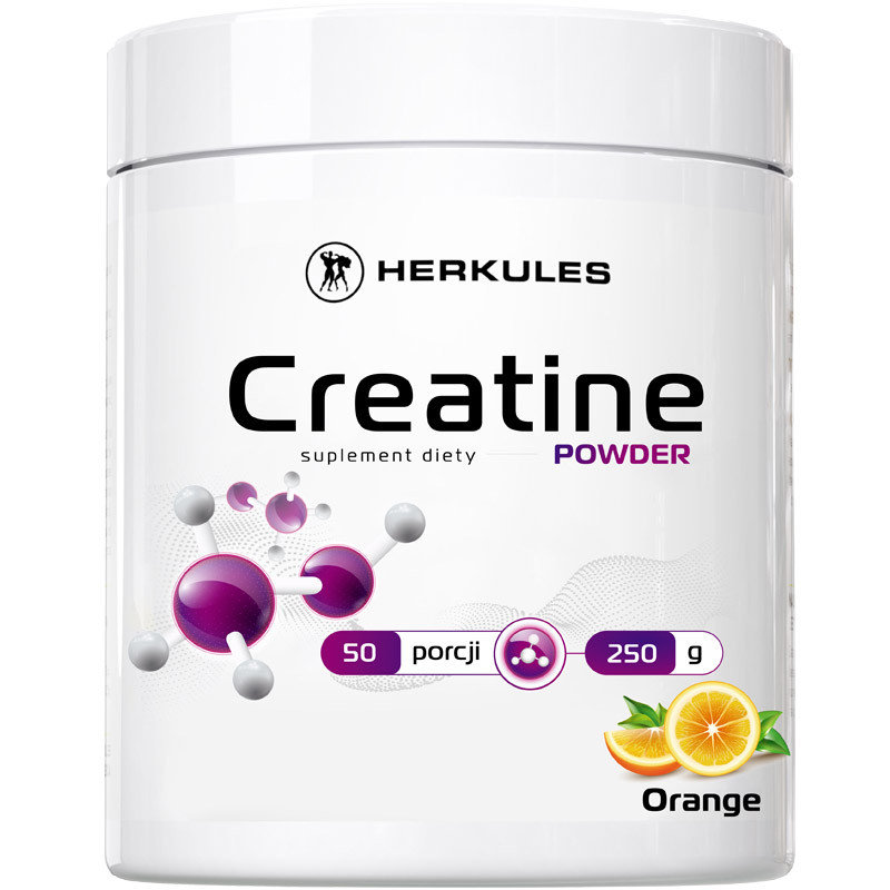 HERKULES Creatine Powder 250g Orange