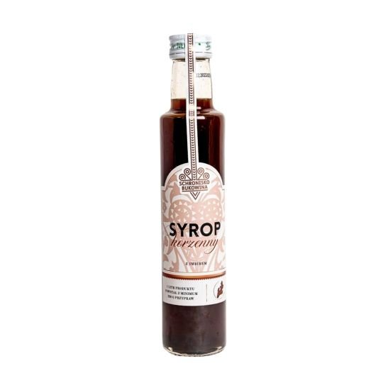 Syrop korzenny 250ml - Schronisko Bukowina