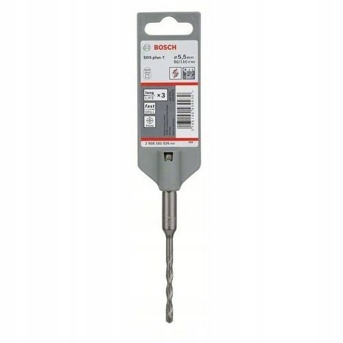 Bosch Professional Wiertła do młotów X5L SDS-plus 5,5 x 50 x 110 mm