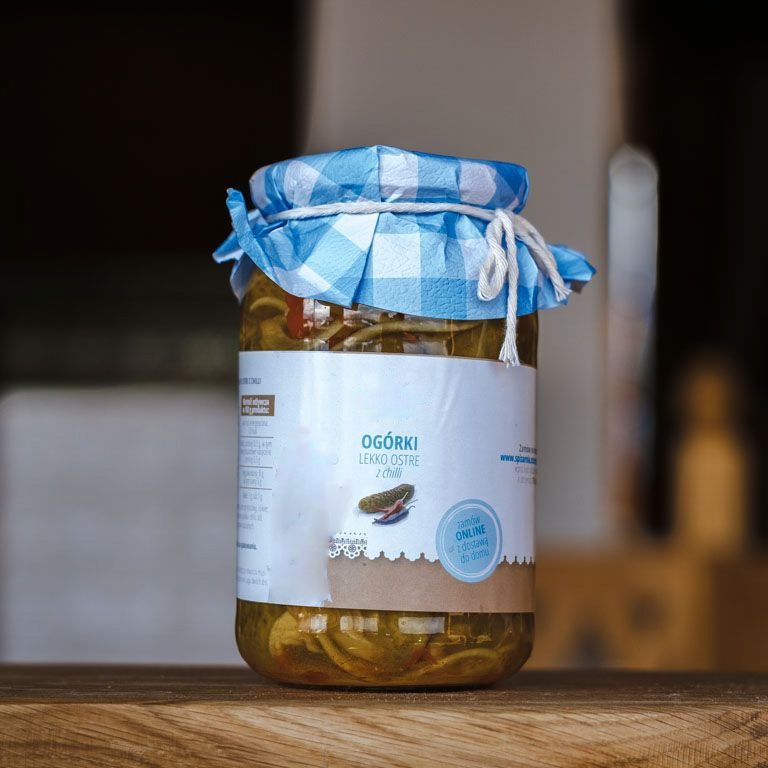 Ogórki lekko ostre z chilli