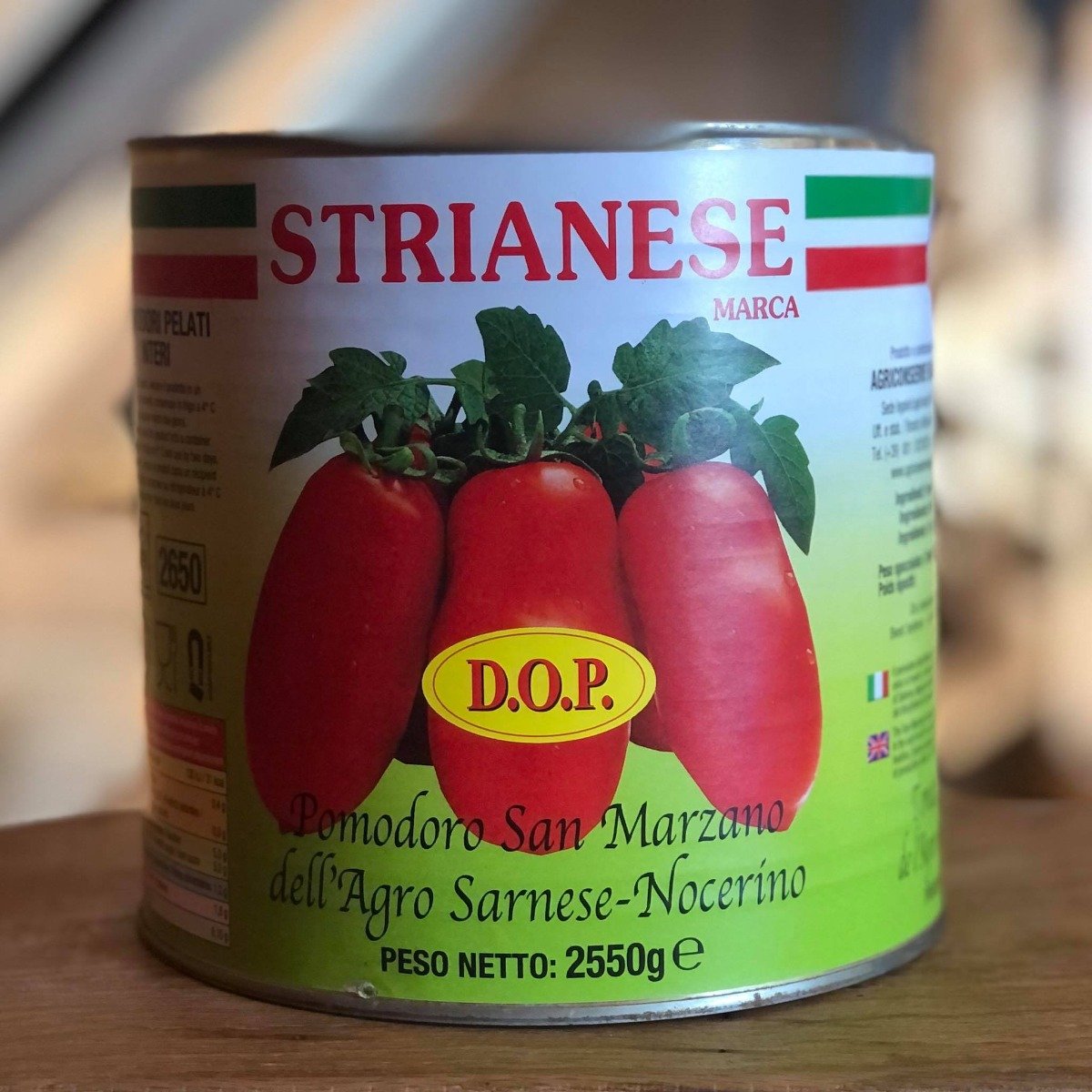 Włoskie pomidory San Marzano D.O.P, duże - Strianese 2,5 kg