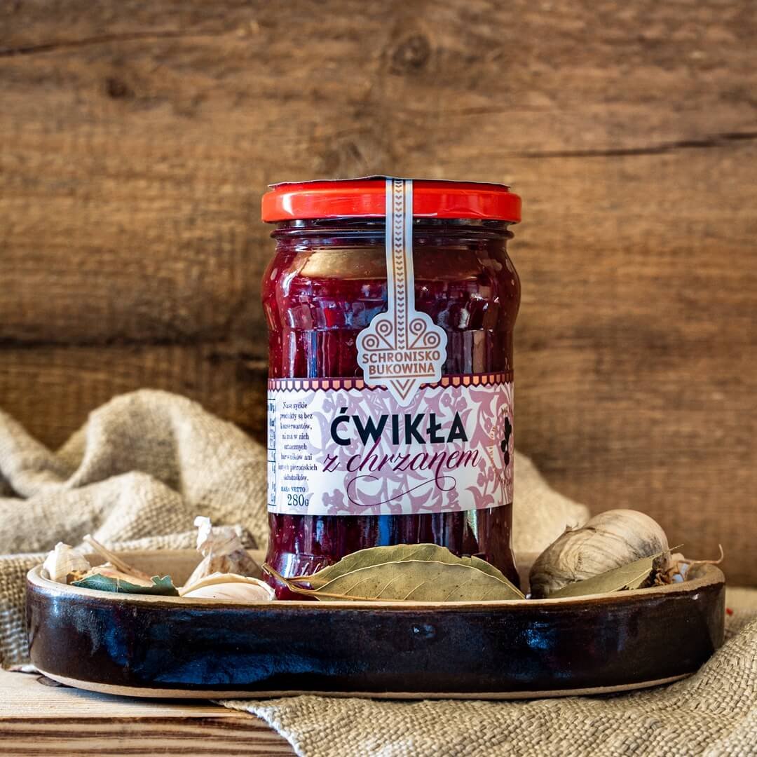 Ćwikła z chrzanem - Schronisko Bukowina