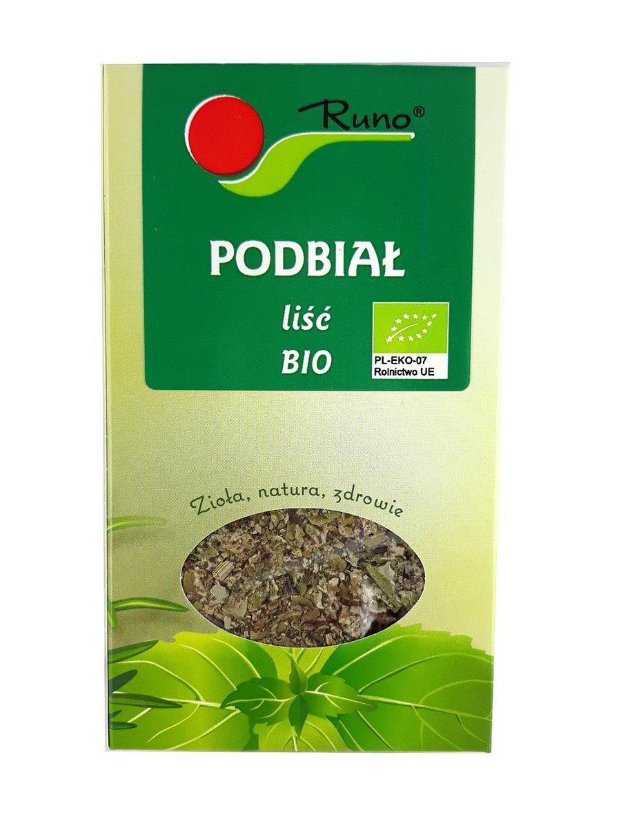 RUNO PODBIAŁ LIŚĆ 50G