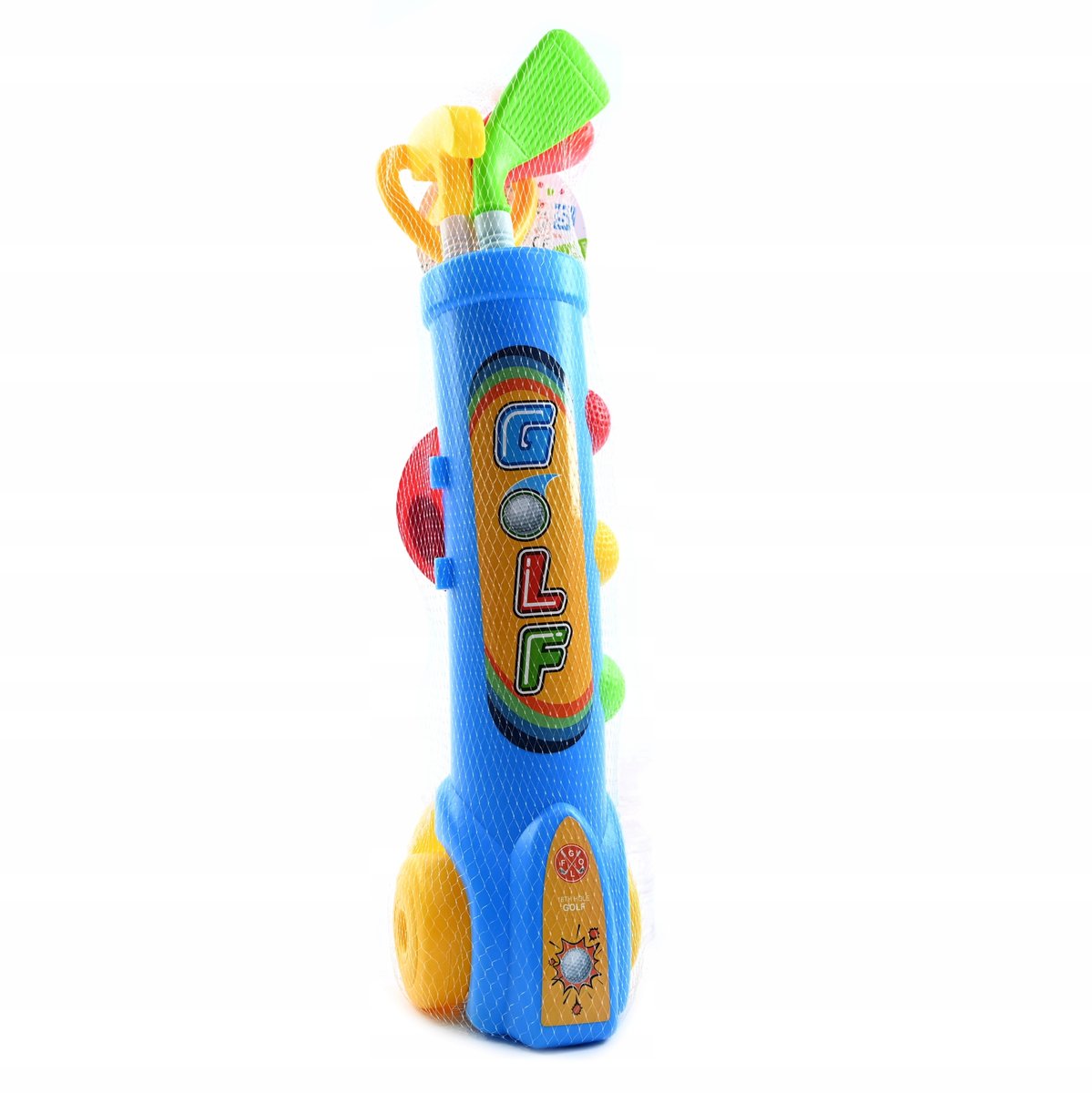 MINI GOLF DLA DZIECI KIJE DO GOLFA WÓZEK PIŁKI