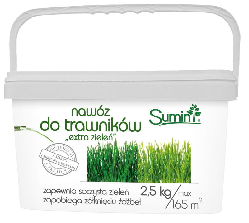 Extra Zieleń granulowany nawóz do trawy 2,5 Kg