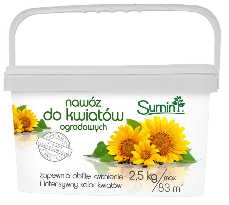 Sumin Nawóz Do Kwiatów Ogrodowych 2,5KG granulat