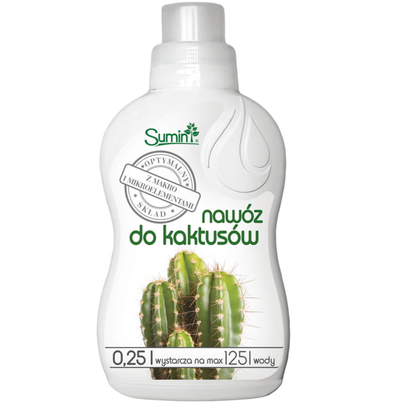 Sumin nawóz do Kaktusów i Sukulentów 0,25 L.