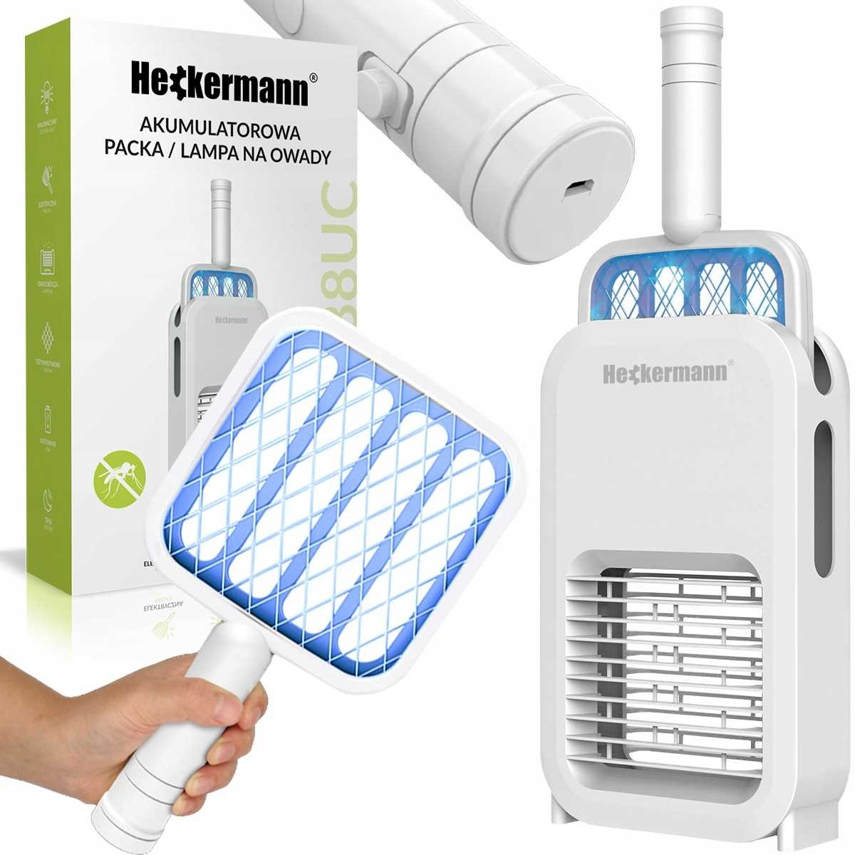 Elektryczna packa na owady Heckermann 8188UC