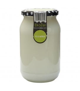 Niezawodny EkoŻel do WC, pisuarów, bidetów, pomarańcza, lawenda, słoik, 900 ml, Klareko