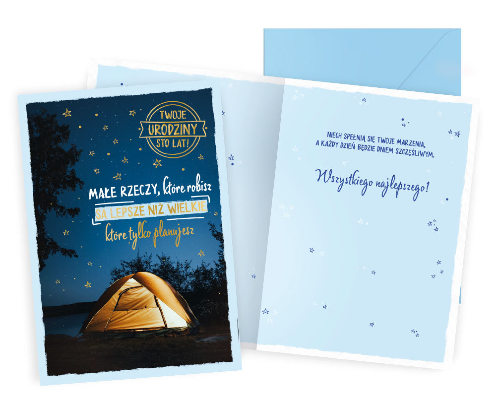 Karnet Urodziny - Kukartka