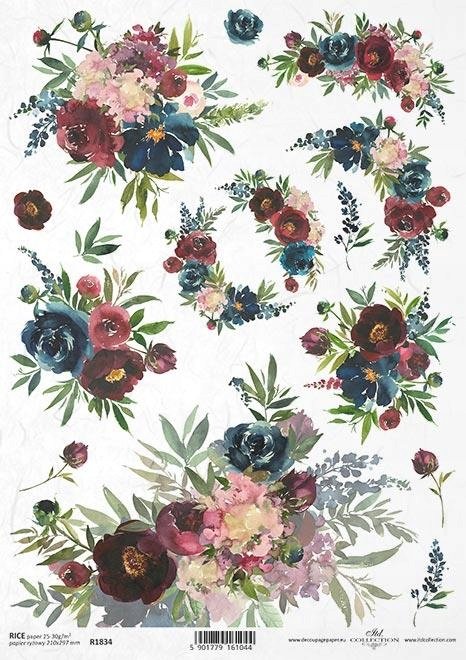 papier decoupage ryżowy R1834