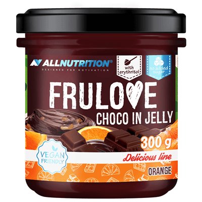ALLNUTRITION FRULOVE CHOCO IN JELLY ORANGE 300G
