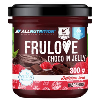 ALLNUTRITION FRULOVE CHOCO IN JELLY RASPBERRY 300G