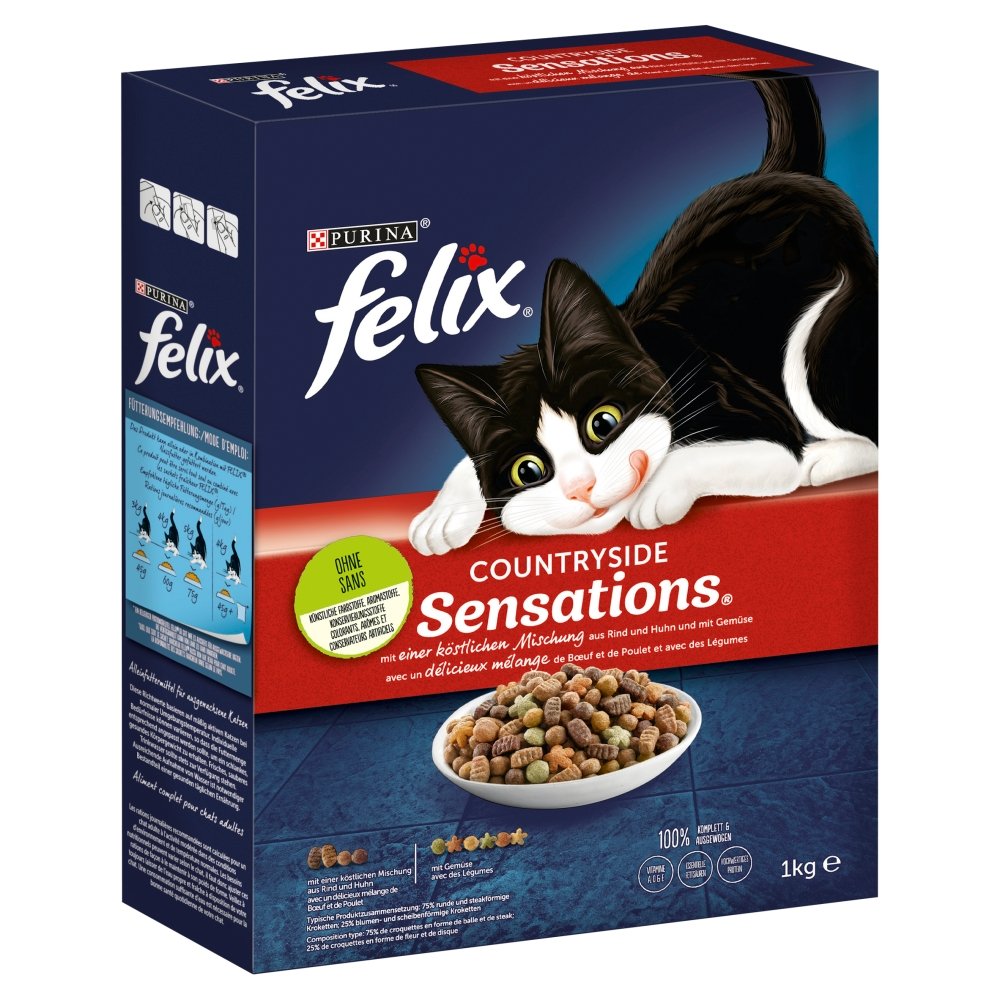 Felix Meaty Sensations z mięsem 1kg