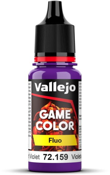 Vallejo 72159 Fluorescent Violet Game Color Farba