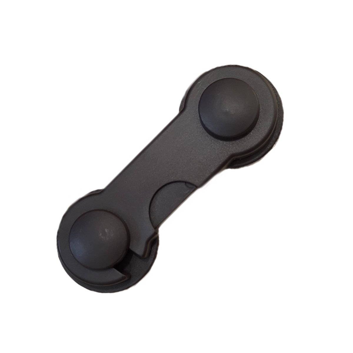 Zabezpieczenie Szafek Blokada Do Szuflad Krótka Z Tworzywa Czarna