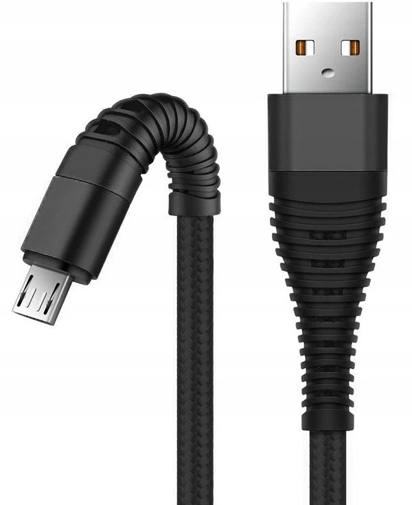Wzmacniany Kabel Micro USB 2M QUICK CHARGE 3,1A