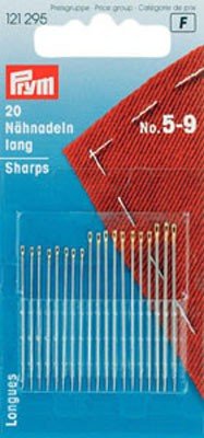 Haft krzyżykowy - Igły do haftu złocone nr 5-9