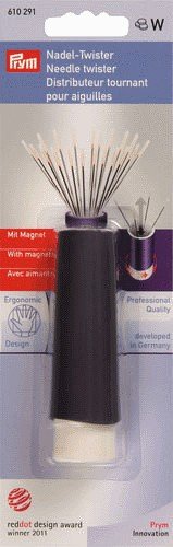 Haft krzyżykowy - Wykręcany pojemnik z magnesem na igły