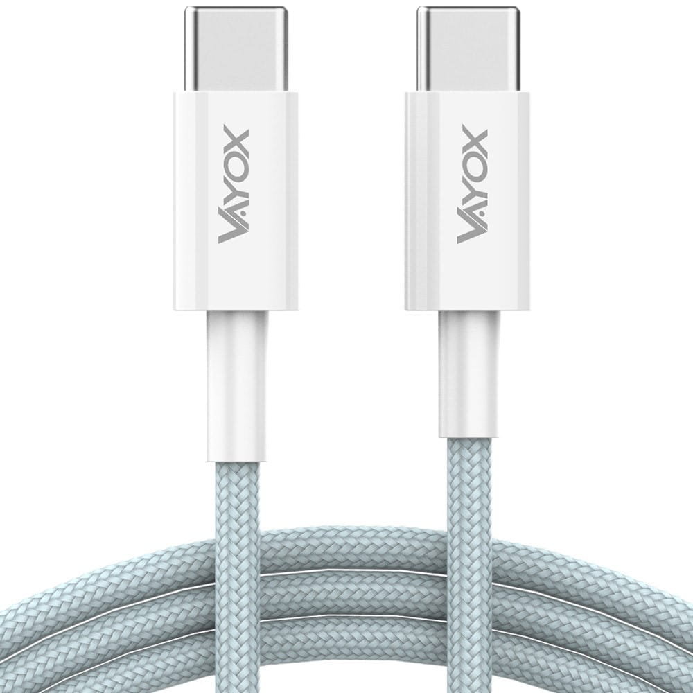 Kabel USB-C - USB-C 65W 3A 1m premium line VA0105 Vayox