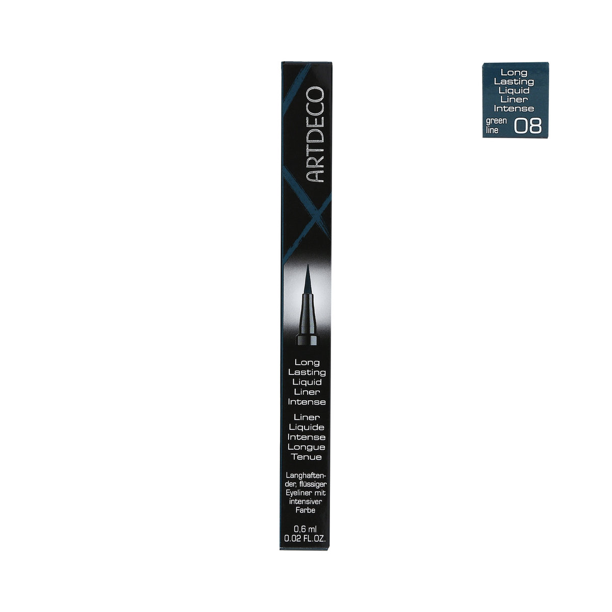 Artdeco Liquid Liner Intense eyeliner w pisaku o długotrwałym efekcie odcień 08 Green 1,5 ml