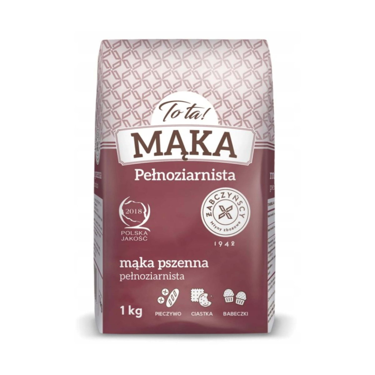 Mąka pszenna pełnoziarnista 1kg To ta Mąka