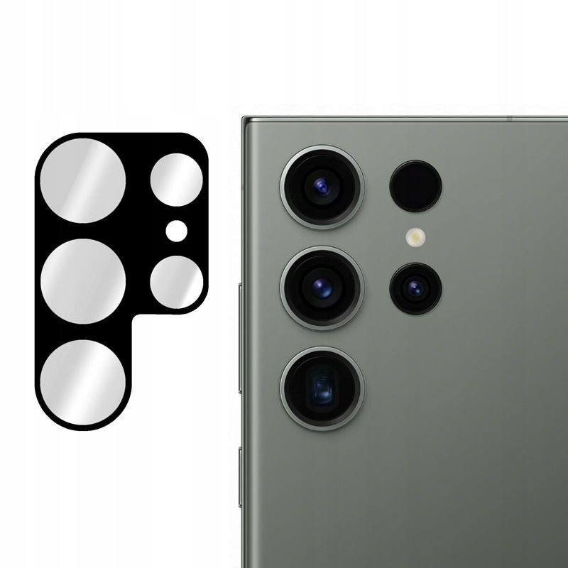 9H SZKŁO hartowane do Samsung Galaxy S23 Ultra 3D tylny aparat