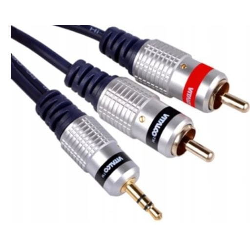 Przewód kabel mini jack RCA cinch JACK3,5/2RCA 2,5M DIGITAL VITALCO JKD10