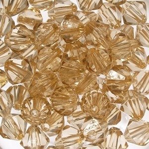 Korale okrągłe szlifowane 10 mm ( 13szt ) Jasny Beż