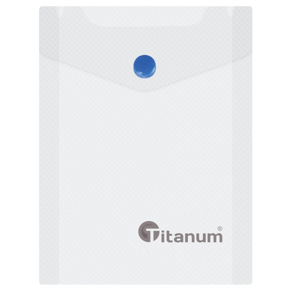 Titanum Teczki kopertowe pionowa A7 bezbarwna 180um (TKV7CL)